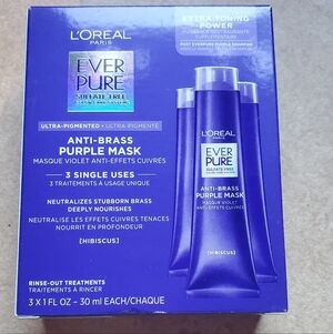L'Oreal EverPure Ultra-Pigmented Purple Mask New